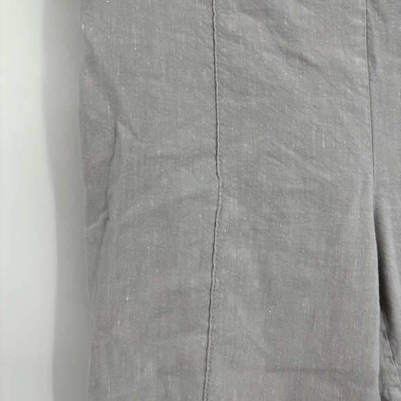 J. Jill Linen Stretch Pants Gray Cropped Pull-On Comfort Lightweight Size Xs 30 - Picture 6 of 16